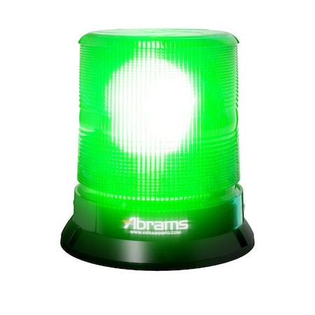 StarEye 7 Dome 12 LED Magnet/Permanent Mount Beacon - Green